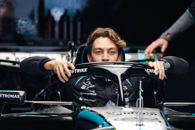 F1 GP 02 China 2026 F1 GP 02 China 2026 RUSSELL George gbr , Mercedes AMG F1 Team W17, portrait Shanghai China