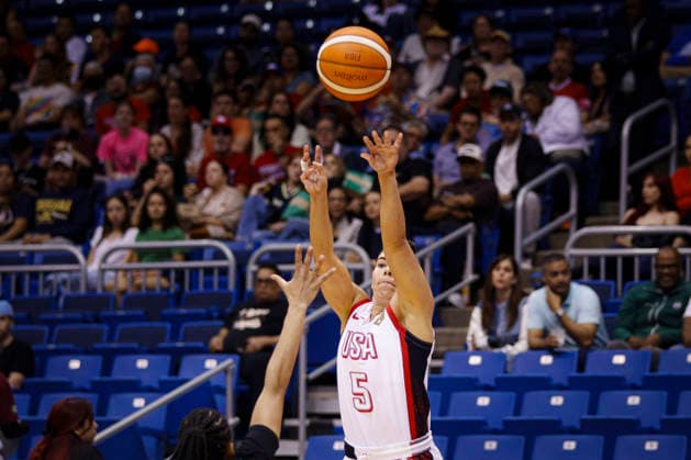 2026 World Cup Qualifying Tournament - USA Women s national team, Nationalteam V Senegal Kelsey Plum plays during the game at the 2026 FIBA World Cup Qualifying Tournament between USA and Senegal in San Juan, Puerto Rico, on March 11, 2026, at Coliseo Jose Miguel Agrelot. San Juan Puerto Rico  Copyright: xEdgardoxMedinax originalFilename:medinamillan-notitle260311_np6wu.jpg
