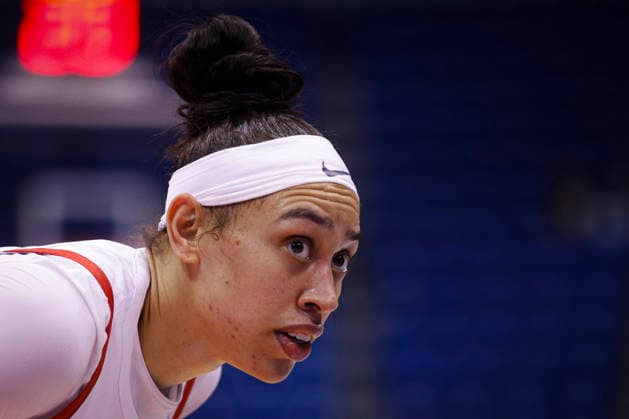 2026 World Cup Qualifying Tournament - USA Women s national team, Nationalteam V Senegal Dearica Hamby plays during the game at the 2026 FIBA World Cup Qualifying Tournament between USA and Senegal in San Juan, Puerto Rico, on March 11, 2026, at Coliseo Jose Miguel Agrelot. San Juan Puerto Rico  Copyright: xEdgardoxMedinax originalFilename:medinamillan-notitle260311_npoIc.jpg