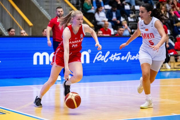 Basketball, Women, World Championship Qualifier, Denmark - North Macedonia