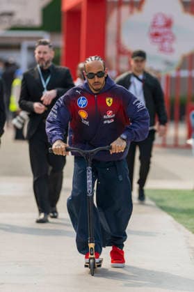 First day of Formula One Chinese Grand Prix Shanghai EB 44 Lewis Hamilton (Ferrari) at the Formula One Chinese Grand Prix at the Shanghai International Circuit in Shanghai on March 12, 2026. Photo by Eliot Blondet ABACAPRESS.COM Shanghai Chine  Copyright: xBlondetxEliot ABACAx
