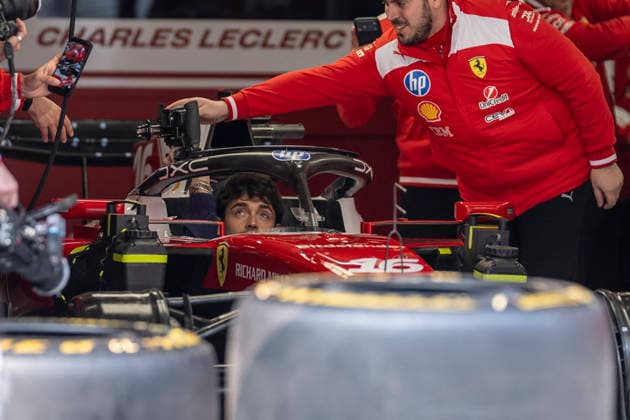 First day of Formula One Chinese Grand Prix Shanghai EB 16 Charles Leclerc (Ferrari) at the Formula One Chinese Grand Prix at the Shanghai International Circuit in Shanghai on March 12, 2026. Photo by Eliot Blondet ABACAPRESS.COM Shanghai Chine  Copyright: xBlondetxEliot ABACAx