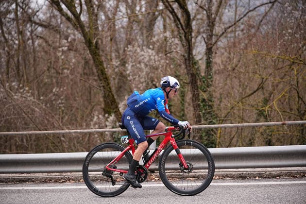 Rochas RÃ my Of Groupama-Fdj United during the 213-kilometer Stage 4 of the Tirreno-Adriatico cycling race from Tagliacozzo to Martinsicuro - Italy,- Thursday, March 12, 2026. - cycling .  Copyright: xMarcoxAlpozzi LaPressex