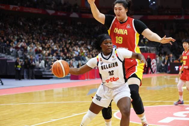 Basketball, Women, World Cup Qualifier, China - Belgium