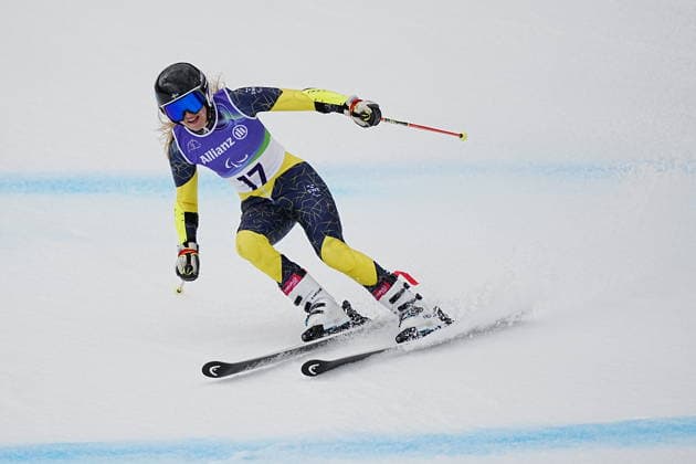 CORTINA, ITALY 20260312 Ebba Arsjö wins gold in the women s giant slalom (standing) at the Paralympics in Tofane Alpine Skiiing Center, Cortina. *** The image is included in the SPORTS PACKAGE. For others PAYMENT IMAGE *** CORTINA ITALY x9200x *** CORTINA, ITALY 20260312 Ebba Arsjö wins gold in the women s giant slalom standing at the Paralympics in Tofane Alpine Skiiing Center, Cortina The image is included in the SPORTS PACKAGE For others PAYMENT IMAGE CORTINA ITALY x9200x  Copyright: xBjörnxLarssonxRosvall TTx PARALYMPICS 2026 GIANT SLALOM