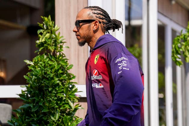 FORMULA ONE CHINESE GRAND PRIX 2026 Lewis Hamilton 44(GBR) Ferrari arriving for media day during the Formula 1 Heineken Chinese Grand Prix 2026, 2nd round of the 2026 Formula One World Championship, WM, Weltmeisterschaft from March 13 to 15, 2026 at the Shanghai International Circuit, Shanghai, China. Credit: Robbie Hoad Every Second Media Editorial use only. All images are copyright Every Second Media Limited. No images may be reproduced without prior permission. Copyright: xIMAGO EveryxSecondxMediax ESM-1853-0017 RobbiexHoadx xEveryxSecondxMediax