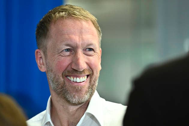 STOCKHOLM, SWEDEN 20260312 Press meeting with Graham Potter who will continue as national football team manager until 2030 STOCKHOLM SWEDEN x10080x  Copyright: xFredrikxSandberg TTx PRESSTRÄFF GRAHAM POTTER
