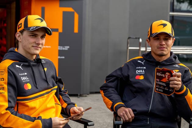 Chinese Grand Prix - The build up - Shanghai International Circuit SHANGHAI INTERNATIONAL CIRCUIT, CHINA - MARCH 12: Oscar Piastri, McLaren F1 MCL40 from Australia during the Chinese Grand Prix at Shanghai International Circuit on Thursday March 12, 2026 in Shanghai, China (Photo by Michael Potts BSR Agency) Content not available for redistribution in The Netherlands directly or indirectly through any third parties. Copyright: xBSRxAgencyx