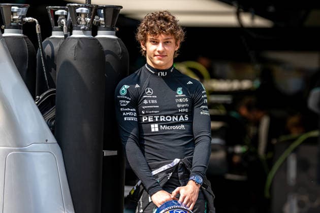 Chinese Grand Prix - The build up - Shanghai International Circuit SHANGHAI INTERNATIONAL CIRCUIT, CHINA - MARCH 12: Andrea Kimi Antonelli, Mercedes F1 W17 from Germany during the Chinese Grand Prix at Shanghai International Circuit on Thursday March 12, 2026 in Shanghai, China (Photo by Michael Potts BSR Agency) Content not available for redistribution in The Netherlands directly or indirectly through any third parties. Copyright: xBSRxAgencyx
