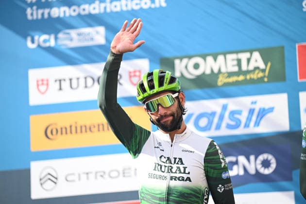 12-03-2026 Tirreno - Adriatico; Tappa 04 Tagliacozzo - Martinsicuro; 2026, Caja Rural - Seguros Rga; Gaviria Rendon, Fernando; Tagliacozzo; 