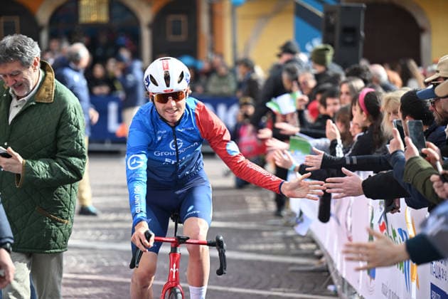12-03-2026 Tirreno - Adriatico; Tappa 04 Tagliacozzo - Martinsicuro; 2026, Groupama - Fdj United; Tagliacozzo; 