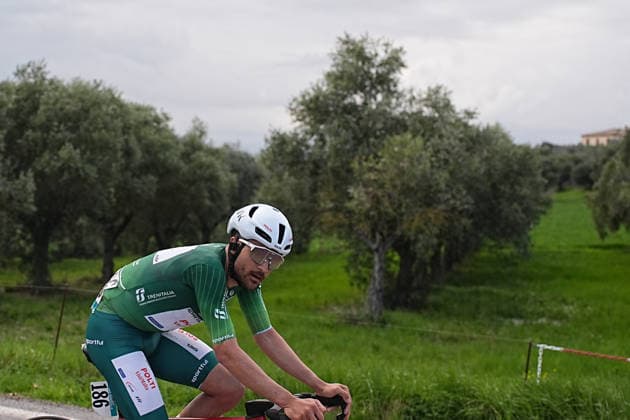 Sevilla Lopez Diego Pablo Of Team Polti Visitmalta during the 213-kilometer Stage 4 of the Tirreno-Adriatico cycling race from Tagliacozzo to Martinsicuro - Italy,- Thursday, March 12, 2026. - cycling .  Copyright: xMarcoxAlpozzi LaPressex