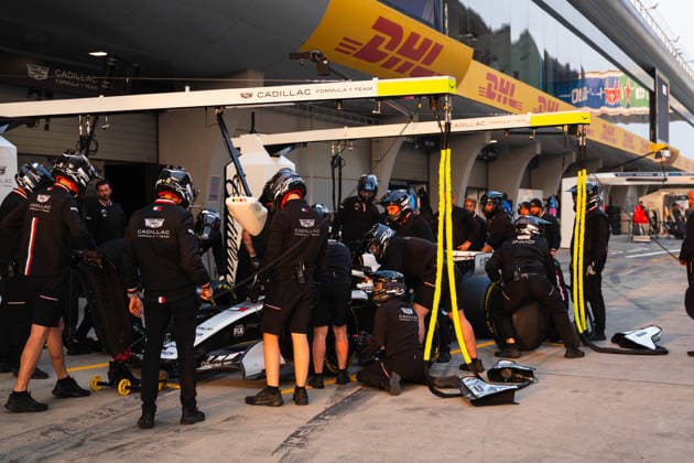 Formula 1 Heineken Chinese Grand Prix 2026 Levi Erb OVERTAKE MAXPPP - Shanghai 12 03 2026 Audi Revolut F1 Team pitlane at the Formula 1 Heineken Chinese Grand Prix 2026, the 2nd round of the 2026 FIA Formula 1 World Championship, WM, Weltmeisterschaft at the Shanghai International Circuit in Shanghai, China, from 12 to 15 March 2026 Shanghai Shanghai International Circuit China  Copyright: xOVERTAKE MAXPPPxLevixErbx OVT202603121481 OVT202603121481