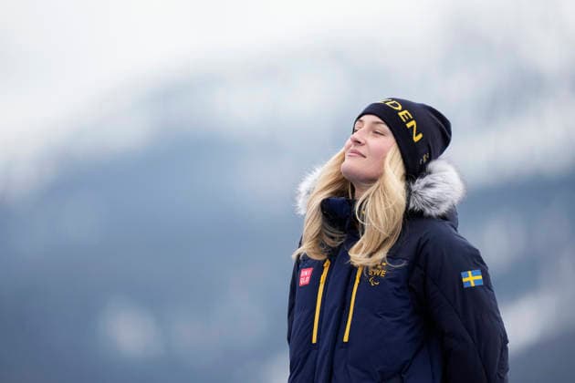 CORTINA, ITALY 20260312 Ebba Arsjö wins gold in the women s giant slalom (standing) at the Paralympics in Tofane Alpine Skiiing Center, Cortina. *** The image is included in the SPORTS PACKAGE. For others PAYMENT IMAGE *** CORTINA ITALY x9200x *** CORTINA, ITALY 20260312 Ebba Arsjö wins gold in the women s giant slalom standing at the Paralympics in Tofane Alpine Skiiing Center, Cortina The image is included in the SPORTS PACKAGE For others PAYMENT IMAGE CORTINA ITALY x9200x  Copyright: xBjörnxLarssonxRosvall TTx PARALYMPICS 2026 GIANT SLALOM