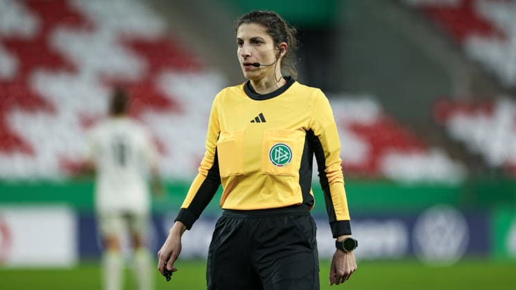 Football, record-breaking referee Riem Hussein quits - Archive pictures