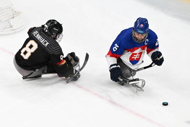 Para Ice hockey, Eishockey - Millano Cortina 2026 Winter Paralympics: Day 6 - Classification Game 5 - 8 Para Ice Hockey - Milano Cortina 2026 Winter Paralympics: Day 6 MILANO SANTAGIULIA ICE HOCKEY ARENA MILANO, ITALY - MARCH 12: Classification Game 5 - 8 Slovakia (SVK) - Germany (GER) (Photo by RALF KUCKUCK) Copyright 2026 Ralf Kuckuck Milano Milano Santagiulia Ice Hockey Arena Italy