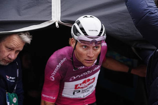 Van Der Poel Mathieu Of Alpecin-Premier Tech winner of the stage during the 213-kilometer Stage 4 of the Tirreno-Adriatico cycling race from Tagliacozzo to Martinsicuro - Italy,- Thursday, March 12, 2026. - cycling .  Copyright: xMarcoxAlpozzi LaPressex