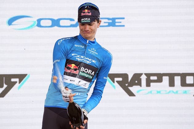 Pellizzari Giulio Of Red Bull - Bora - Hansgrohe during the 213-kilometer Stage 4 of the Tirreno-Adriatico cycling race from Tagliacozzo to Martinsicuro - Italy,- Thursday, March 12, 2026. - cycling .  Copyright: xMarcoxAlpozzi LaPressex