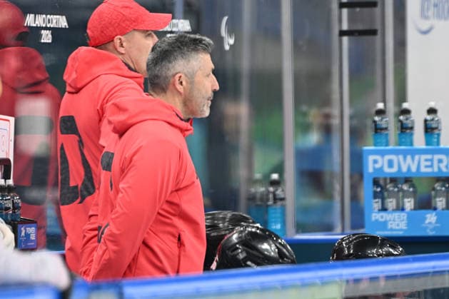 Para Ice hockey, Eishockey - Millano Cortina 2026 Winter Paralympics: Day 6 - Classification Game 5 - 8 Para Ice Hockey - Milano Cortina 2026 Winter Paralympics: Day 6 MILANO SANTAGIULIA ICE HOCKEY ARENA MILANO, ITALY - MARCH 12: Classification Game 5 - 8 Slovakia (SVK) - Germany (GER) (Photo by RALF KUCKUCK) Copyright 2026 Ralf Kuckuck Milano Milano Santagiulia Ice Hockey Arena Italy