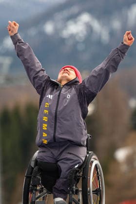 Milano Cortina 2026 Paralympic Winter games, Winterspiele,Spiele, Summer games - Para Alpine Skiing Anna-Lena Forster vom Team Deutschland gewinnt Gold beim Para Alpine Skiing Giant-Slalom der Frauen bei Milano Cortina 2026 Paralympic Winter Games am 12.03.2026 *** Milano Cortina 2026 Paralympic Winter Games Para Alpine Skiing Anna Lena Forster from Team Germany wins gold in the womens Para Alpine Skiing Giant Slalom at Milano Cortina 2026 Paralympic Winter Games on 12 03 2026 Copyright: xBEAUTIFULxSPORTS MarcusxHartmannx