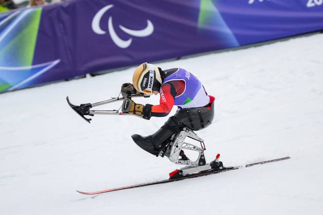 Milano Cortina 2026 Paralympic Winter games, Winterspiele,Spiele, Summer games - Para Alpine Skiing Anna-Lena Forster vom Team Deutschland während des Para Alpine Skiing Giant-Slalom der Frauen bei Milano Cortina 2026 Paralympic Winter Games am 12.03.2026 *** Milano Cortina 2026 Paralympic Winter Games Para Alpine Skiing Anna Lena Forster from Team Germany during the Womens Para Alpine Skiing Giant Slalom at Milano Cortina 2026 Paralympic Winter Games on 12 03 2026 Copyright: xBEAUTIFULxSPORTS MarcusxHartmannx
