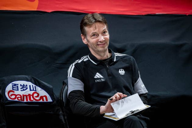 Basketball Villeurbanne 12 03 2026 Wommen™s Basketball World Cup 2026 Qualifying Tournament Philippines PHI Germany GER Olaf Lange Germany, Coach