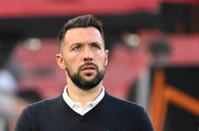 before the start of the match Coach Francesco Farioli FC Porto Portrait VfB Stuttgart vs FC Porto EUROPA LEAGUE EL 12 03 2026 DFL REGULATIONS PROHIBIT ANY USE OF PHOTOGRAPHS AS IMAGE SEQUENCES AND OR QUASI VIDEO VfB Stuttgart vs FC Porto