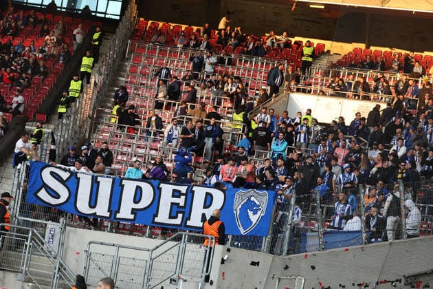 FBL UEFA Europa League Round of 16 first leg 2025 26 VfB Stuttgart FC Porto FC Porto Supporters before the UEFA Europa League Round of 16 first leg soccer match between VfB Stuttgart and FC Porto at the Stuttgart Arena in Stuttgart, Germany, March 12, 2026 Copyright: JoaquimxFerreira