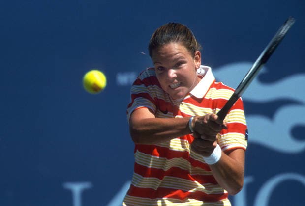 Lindsay Davenport is an American tennis player. She is a member of the International Tennis Hall of Fame and a winner of six Grand Slam tournaments. 