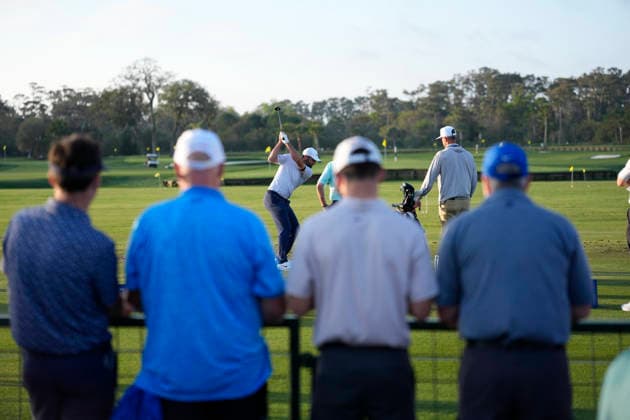 March 12, 2026, Ponte Vedra, Florida, USA: March 12, 2026, Ponte Vedra, Florida.Scottie Scheffler (USA) warms up on the driving range prior to the start of the first round of The PLAYERS Championship at TPC Sawgrass. PGA, Golf Herren Tour 2026: The PLAYERS Championship  - ZUMAd212 20260312_zsp_d212_002 Copyright: xRichardxDolex