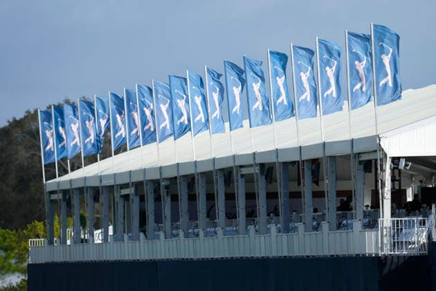 March 12, 2026, Ponte Vedra, Florida, USA: March 12, 2026, Ponte Vedra, Florida. Flags during the first round of The PLAYERS Championship at TPC Sawgrass. PGA, Golf Herren Tour 2026: The PLAYERS Championship  - ZUMAd212 20260312_zsp_d212_016 Copyright: xRichardxDolex