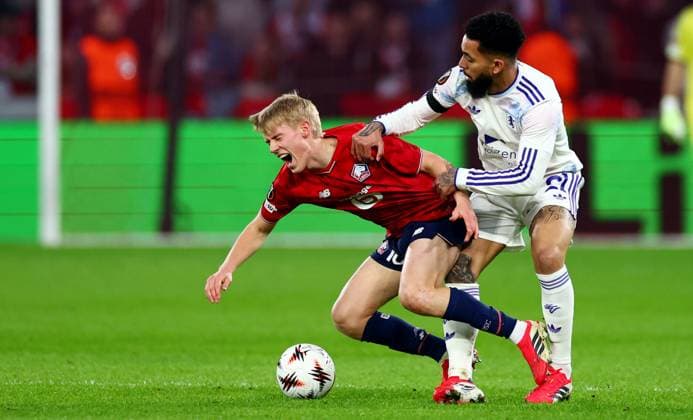 Football, EL, OSC Lille - Aston Villa