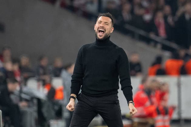Francesco Farioli FC Porto, Head Coach, Coach , gestures GER, VfB Stuttgart vs FC Porto, Football, UEFA Europa League, Men, Round of 16, First leg, Match 2025 2026, 13 03 2026, GER, VfB Stuttgart vs FC Porto, Football, UEFA Europa League, Men, Round of 16, First leg, Match 2025 2026, 13 03 2026 Stuttgart Copyright: xEibner-Pressefoto WolfgangxFrankx EP_WFK