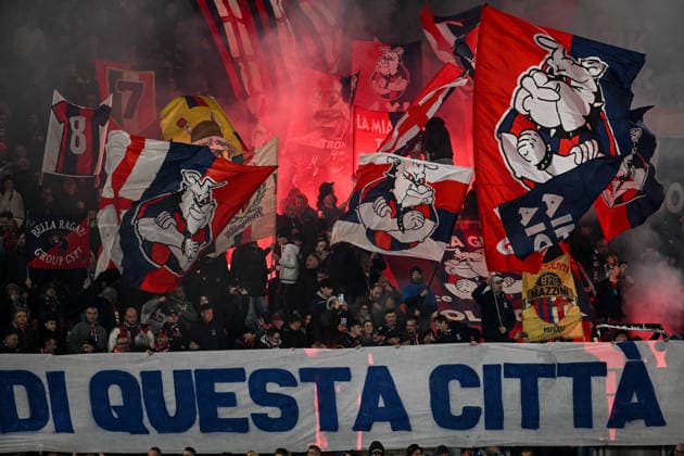 Mg Bologna 12 03 2026 - Europa League Bologna-Roma foto Matteo Gribaudi Image nella foto: tifosi Bologna 