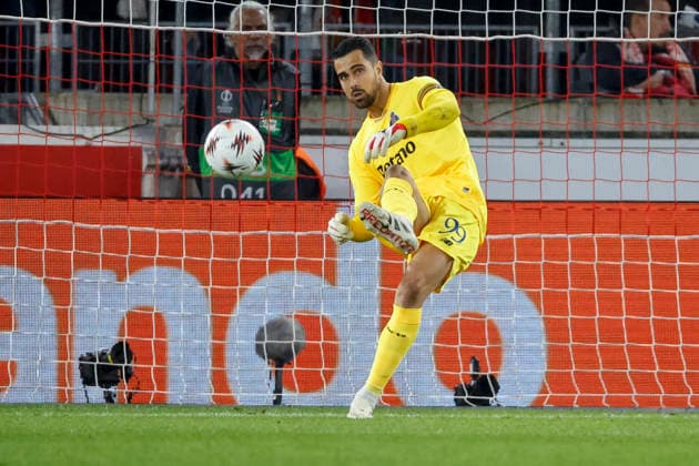 Diogo Costa FC Porto, 99 , Germany, Football, UEFA Europa League, Round of 16, 2025 2026, VfB Stuttgart vs FC Porto, 12 03 2026, Stuttgart Arena Stuttgart Germany Copyright: xGrantxHubbsx