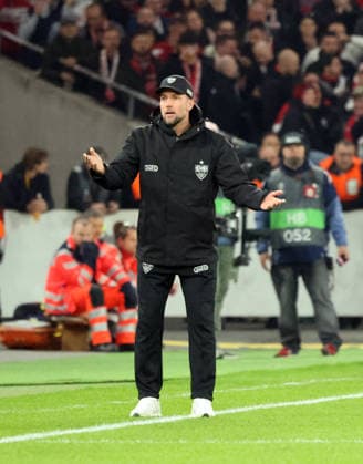 12 03 26 VfB Stuttgart FC Porto Germany, Stuttgart, 12 03 2026, Football, UEFA Europa League, Round of 16, VfB Stuttgart FC Porto Sebastian Hoeneß Coach VfB Stuttgart