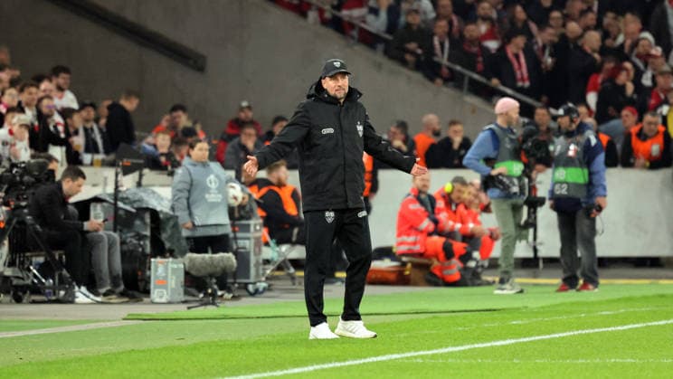 12 03 26 VfB Stuttgart FC Porto Germany, Stuttgart, 12 03 2026, Football, UEFA Europa League, Round of 16, VfB Stuttgart FC Porto Sebastian Hoeneß Coach VfB Stuttgart