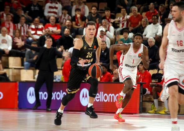 BASKET ASM-OLYMPICAOS 12-03-26 PHOTOPQR NICE MATIN Jean François Ottonello ; Monaco ; 12 03 2026 ; AS MONACO vs OLYMPIACOS PIREE - 31e journee Euroligue de basket 25 26 - 26 Nemanja Nedovic Monaco France  Copyright: xPHOTOPQR NICExMATIN MAXPPPxJeanxFrançoisxOttonellox 20260312NIM2354 20260312NIM2354