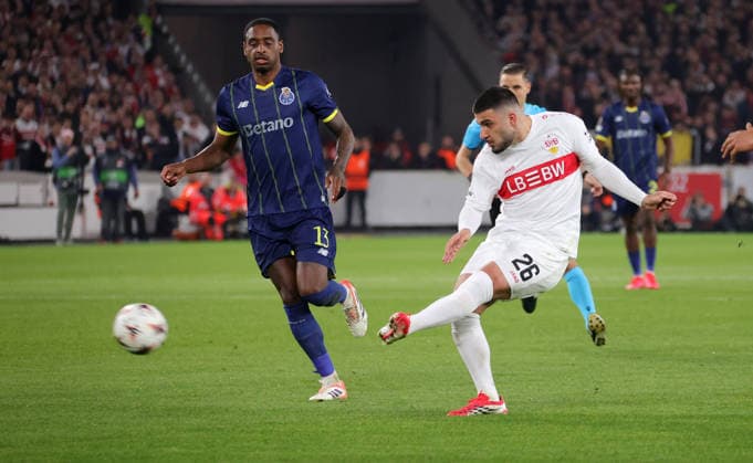 12 03 2026, Stuttgart, Football UEFA Europa League, Season 2025 2026, VfB Stuttgart vs FC Porto, Deniz Undav VfB