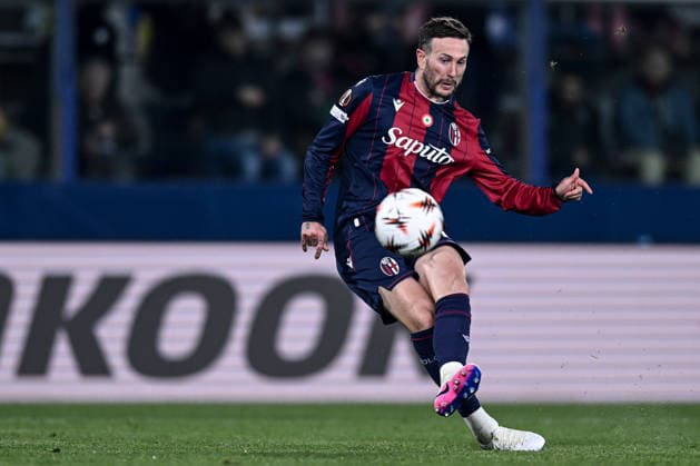 Db Bologna 12 03 2026 - Europa League Bologna-Roma foto Daniele Buffa Image nella foto: gol Federico Bernardeschi 