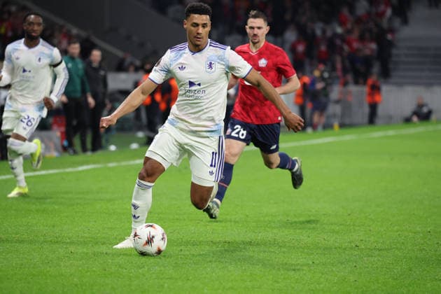 FOOTBALL : LOSC Lille vs Aston Villa FC - UEFA Europa League - 12 03 2026 Ollie WATKINS (Aston Villa FC) lors du match LOSC Lille vs Aston Villa FC, UEFA Europa League 8eme de finale aller, Decathlon Arena stade Pierre Mauroy, le 12 mars 2026 - photo Laurent Sanson PsnewZ  Copyright: xLaurentxSANSONx xPsnewZx