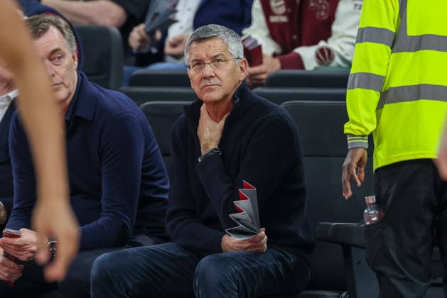 Herbert Hainer FC Bayern Muenchen, President , GER, FC Bayern Basketball vs Anadolu Efes Istanbul, Basketball, Euroleague, 31 Matchday, Season 2025 2026, 12 03 2026, GER, FC Bayern Basketball vs Anadolu Efes Istanbul, Basketball, Euroleague, 31 Matchday, Season 2025 2026, 12 03 2026 Muenchen Copyright: xEibner-Pressefoto JennixMaulx EP_JML