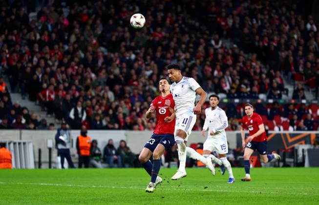Ollie Watkins of Aston Villa scores a goal to make the score 0-1. Lille v Aston Villa, UEFA Europa League, Round of 16, First Leg, Football, Stade Pierre-Mauroy, Lille, France - 12 Mar 2026Lille Stade Pierre-Mauroy France EDITORIAL USE ONLY No use with unauthorised audio, video, data, fixture lists, club league logos or live services. Online in-match use limited to 120 images, no video emulation. No use in betting, games or single club league player publications. Copyright: xJamesxMarsh Shutterstockx 16746748cd
