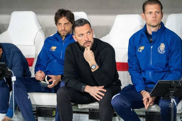 Francesco Farioli Coach FC Porto , VfB Stuttgart vs FC Porto, Football, Europa League, Round of 16, First leg, 12 03 2026 Stuttgart Baden Wuerttemberg Germany Copyright: xkolbert-press PhilipxZieglerx