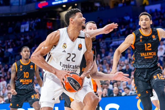 ESP Real Madrid v Valencia Basket Euroleague Edy Tavares of Real Madrid during the Euroleague match, between Real Madrid and Valencia Basket played at Movistar Arena Stadium on March 12, 2026 in Madrid Spain Madrid Spain Basketball Copyright: xAlbaxPachecox xAgenciaxLOFx