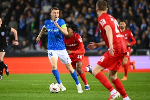 Football, EL, KRC Genk - SC Freiburg