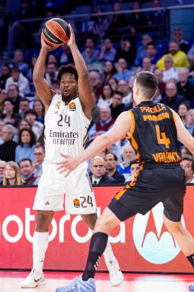ESP Real Madrid v Valencia Basket Euroleague Andres Feliz of Real Madrid during the Euroleague match, between Real Madrid and Valencia Basket played at Movistar Arena Stadium on March 12, 2026 in Madrid Spain Madrid Spain Basketball Copyright: xAlbaxPachecox xAgenciaxLOFx