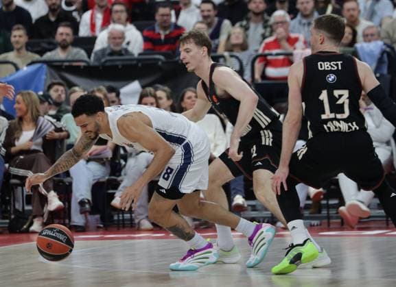 Istanbuls 8 WEILER RAAB Basketball Bayern Efes Istanbul Euroleague, FC Bayern Basketball Anadolu Efes Istanbul, Round 31, Season 2025 2026, on 12 03 2026 in Munich, S A P G A R D E N, Germany Source Copyright Credit Oryk HAIST xBASKETBALL-BAYERN-EFESx