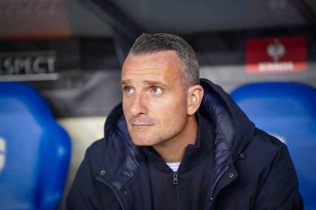 Belgium Football Europa League 2025 2026, Round of 16 KRC Genk vs SC Freiburg Cegeka Arena Genk Nicky Hayen Coach, KRC Genk Copyright: xJOERANxSTEINSIEKx