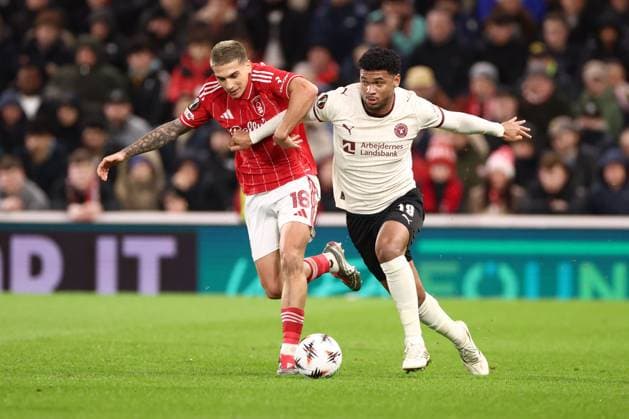 Football, EL, Nottingham Forest - FC Midtjylland